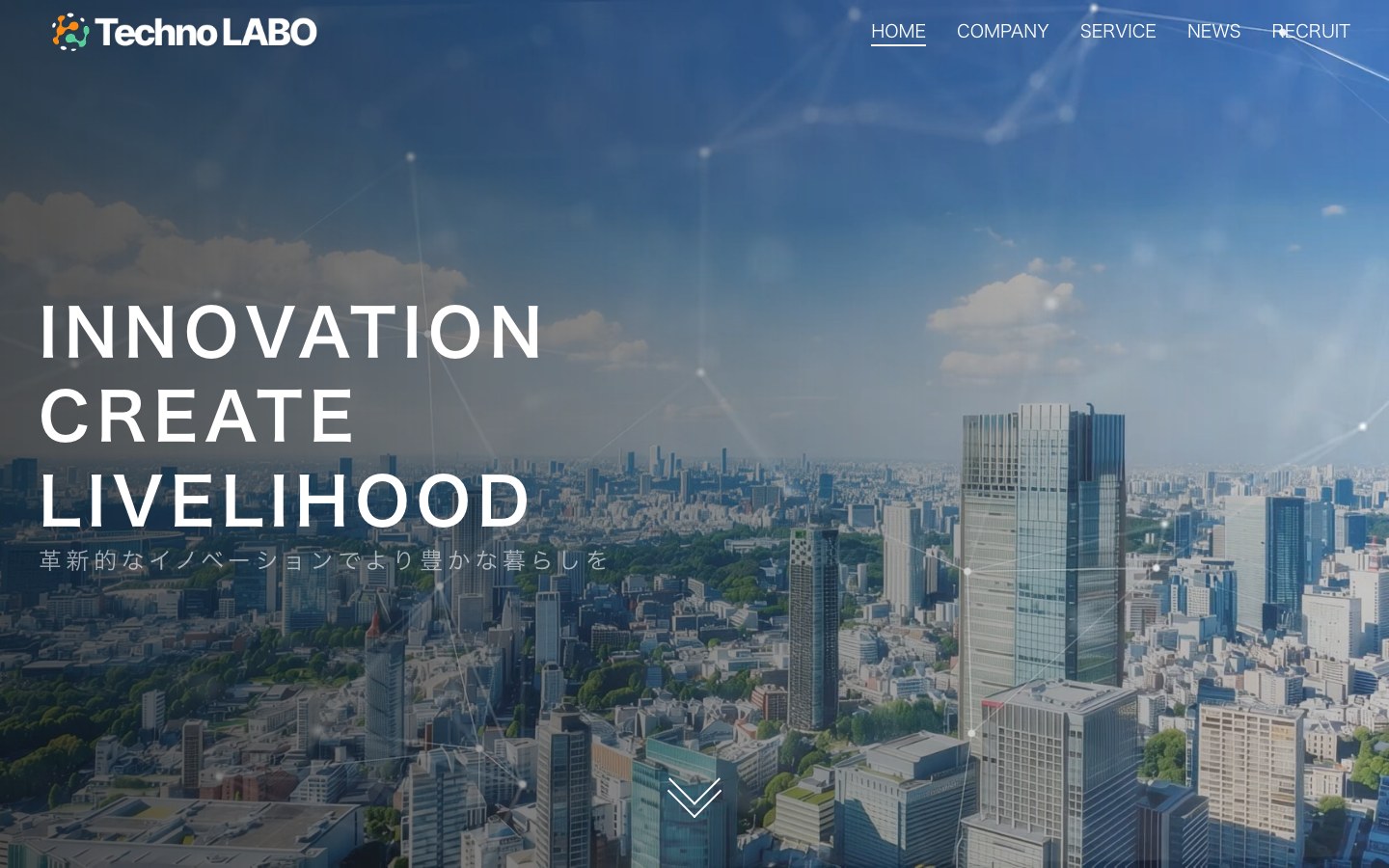 TechnoLabo Corporate Websiteの代表画像
